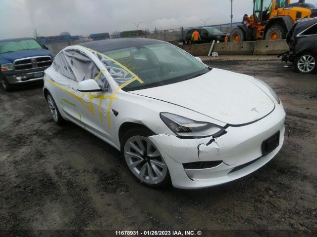 Auction sale of the 2022 Tesla Model 3, vin: 5YJ3E1EA2NF257997, lot number: 11678931