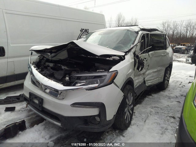 Honda Pilot Black 2021 5FNYF6H71MB501797 Image 2