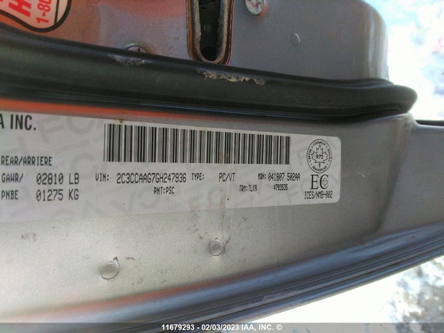 2C3CCAAG7GH247936 Chrysler 300C