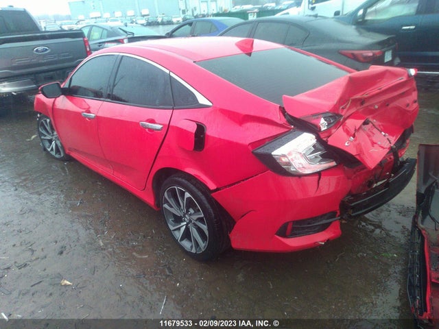 Honda Civic Touring 2020 2HGFC1F98LH105349 Image 3