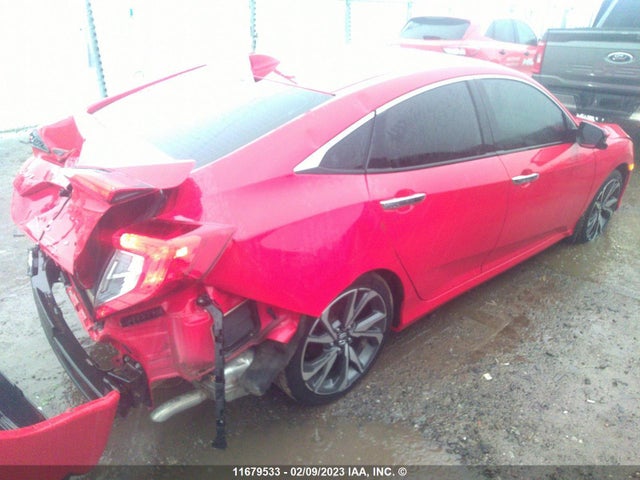 Honda Civic Touring 2020 2HGFC1F98LH105349 Image 4
