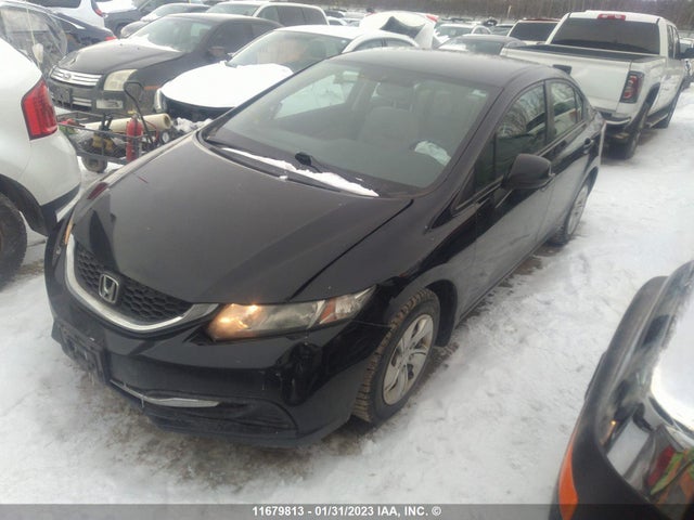 Honda Civic Lx 2013 2HGFB2F44DH105010 Image 2