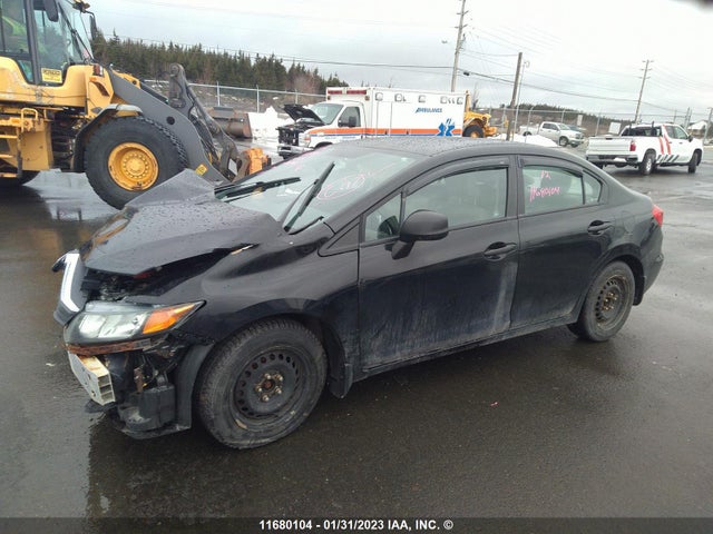 Honda Civic Dx 2012 2HGFB2E21CH041281 Image 2