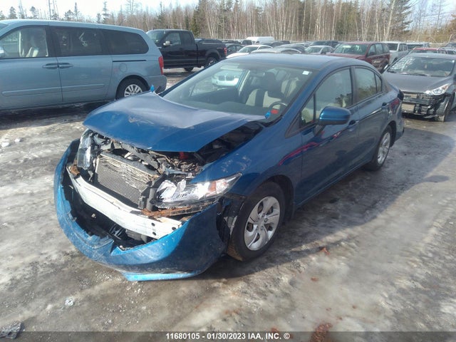 Honda Civic Lx 2014 2HGFB2F42EH034083 Image 2