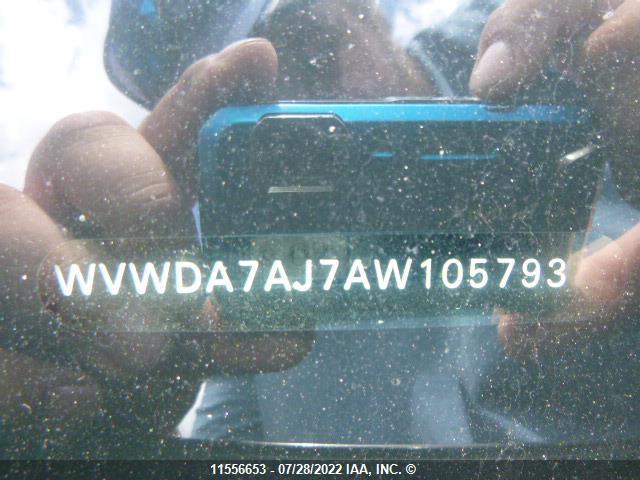 WVWDA7AJ7AW105793 Volkswagen Golf
