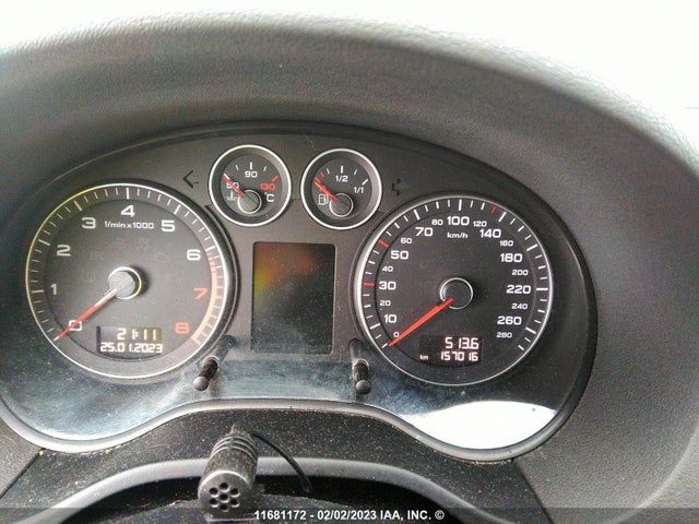 WAUKF68P09A051255 Audi A3 2.0t Quattro