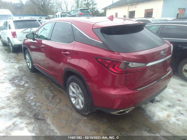 2T2BZMCA9GC014033 Lexus Rx 350/base/f Sport