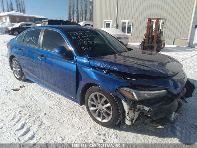 Honda Civic Ex 4dr 2022 2HGFE2F39NH115113 main image