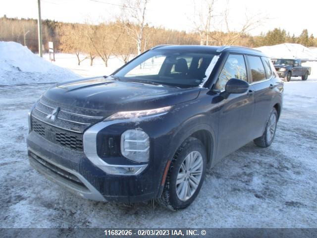JA4J4UA86NZ612513 Mitsubishi Outlander Se/black Edition