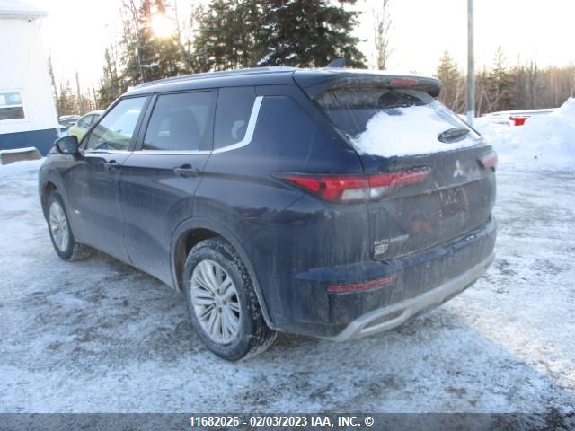 JA4J4UA86NZ612513 Mitsubishi Outlander Se/black Edition