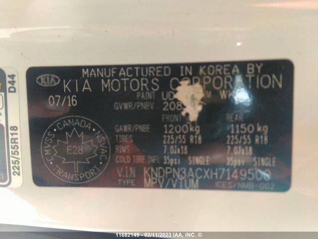 KIA Sportage Ex 2017 KNDPN3ACXH7149500 Image 10