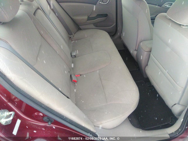 Honda Civic Lx 2012 2HGFB2E46CH014725 Image 8