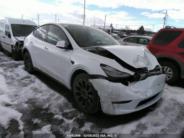 Продажа на аукционе авто 2022 Tesla Model Y, vin: 7SAYGDEE3NF465913, номер лота: 11682896