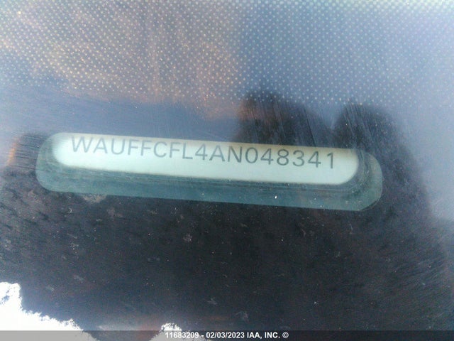 WAUFFCFL4AN048341 Audi A4 Premium Plus