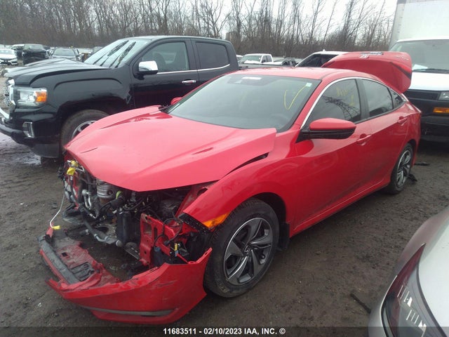 Honda Civic Lx 2019 2HGFC2F52KH029189 Image 2