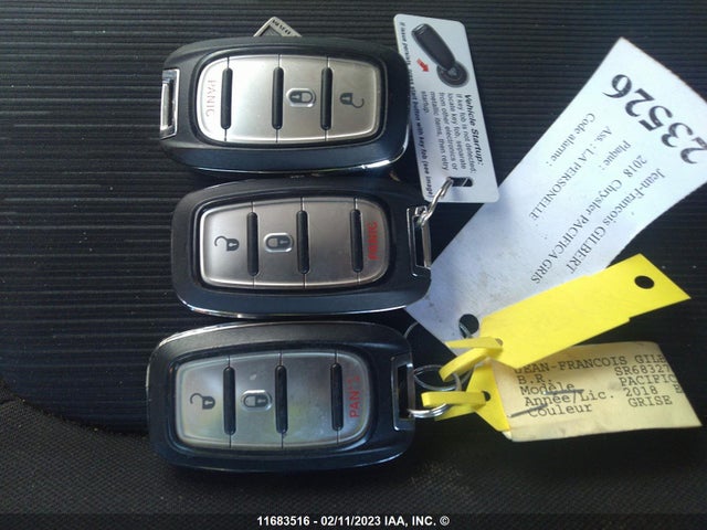 2C4RC1CG3JR159079 Chrysler Pacifica Lx