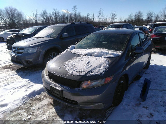 Honda Civic Lx 2012 2HGFB2F40CH026898 Image 2