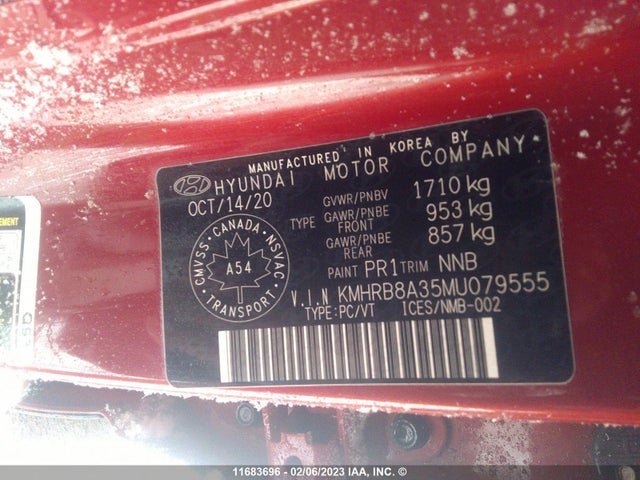 Hyundai Venue Se 2021 KMHRB8A35MU079555 Image 11