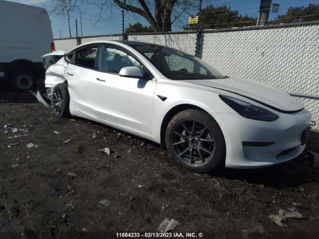 Продажа на аукционе авто 2022 Tesla Model 3, vin: 5YJ3E1EB0NF246506, номер лота: 11684233