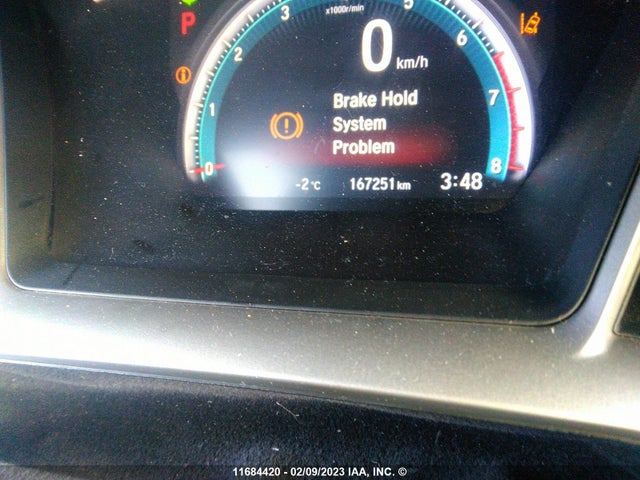 Honda Civic Touring 2016 2HGFC1F98GH115109 Image 8
