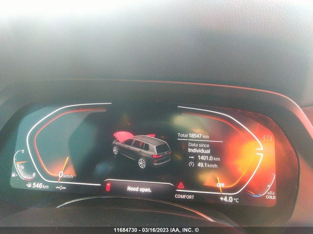 BMW X7 Xdrive40i 2022 5UXCW2C02N9N01668 Image 7
