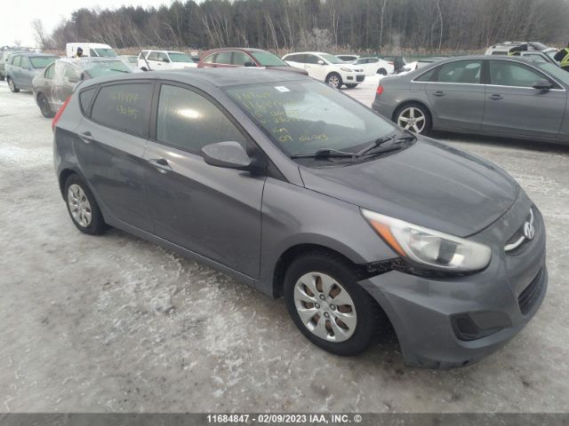 Auction sale of the 2015 Hyundai Accent Gs, vin: KMHCT5AEXFU230945, lot number: 11684847