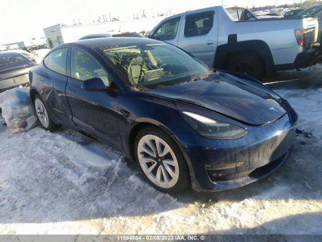 Продажа на аукционе авто 2022 Tesla Model 3, vin: 5YJ3E1EB9NF278483, номер лота: 11684884
