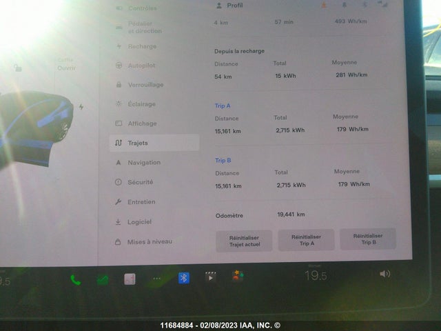 5YJ3E1EB9NF278483 Tesla MODEL 3