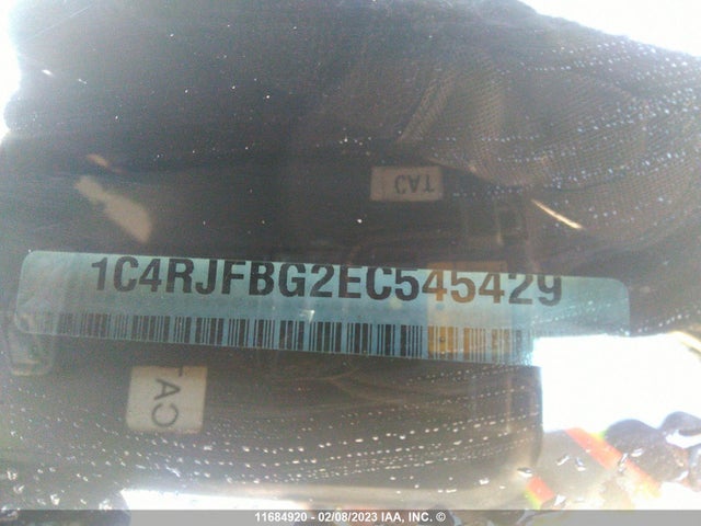 1C4RJFBG2EC545429 Jeep Grand Cherokee Limited