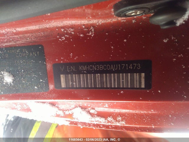 Hyundai ACCENT SE 2010 KMHCN3BC0AU171473 Image 11