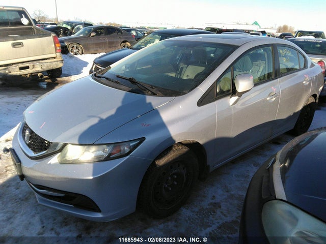 Honda Civic Lx 2013 2HGFB2F5XDH028104 Image 2