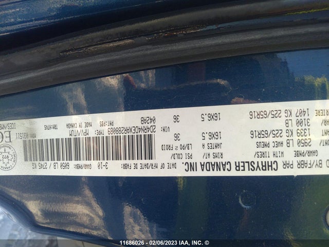 Dodge Grand Caravan Se 2010 2D4RN4DEXAR288089 Image 11