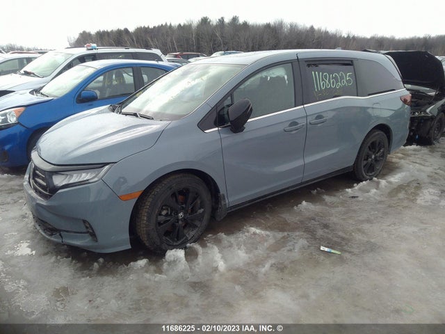 Honda Odyssey Black Edition 2023 5FNRL6H03PB500686 Image 2