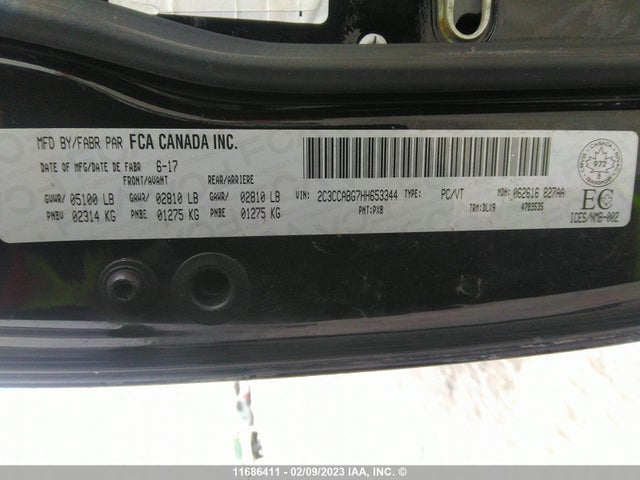 2C3CCABG7HH653344 Chrysler 300 S
