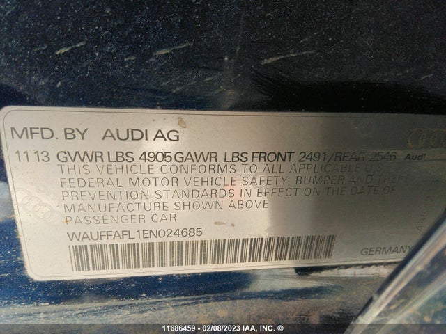 Audi A4 Premium Plus 2014 WAUFFAFL1EN024685 Image 10
