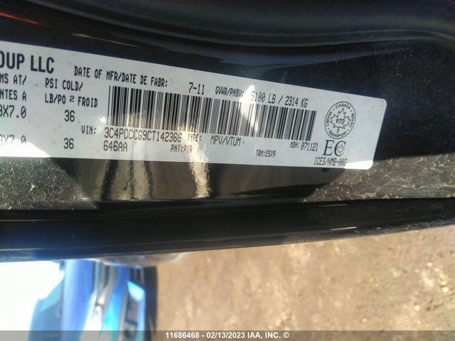 Dodge Journey Sxt 2012 3C4PDCCG9CT142366 Image 10