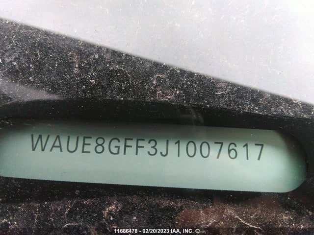 WAUE8GFF3J1007617 Audi A3 Progressiv