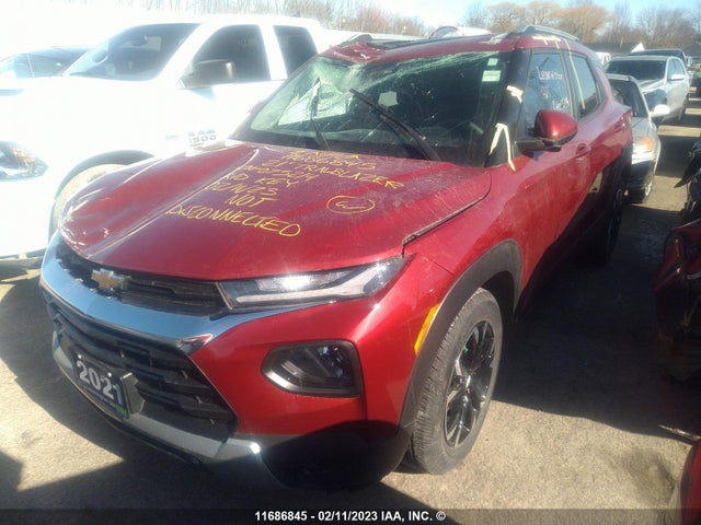 Chevrolet Trailblazer Lt 2021 KL79MPSL3MB075214 Image 2