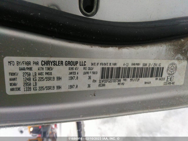 Dodge Journey R/t 2013 3C4PDDFG2DT657308 Image 11
