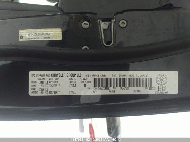 1C4NJDAB6ED568621 Jeep Compass Sport