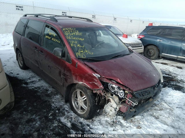 Toyota SIENNA CE 2006 5TDZA29C56S574855 main image