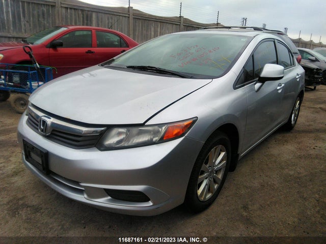 Honda Civic 2012 2HGFB2F54CH105810 Image 2