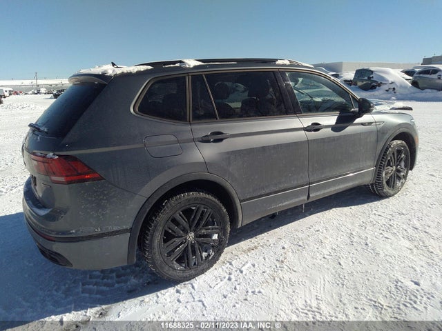 3VV8B7AXXNM166226 Volkswagen Tiguan Se R-line Black