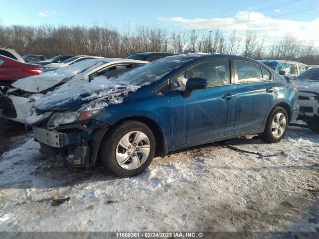 Honda Civic 2015 2HGFB2F43FH038628 Image 2