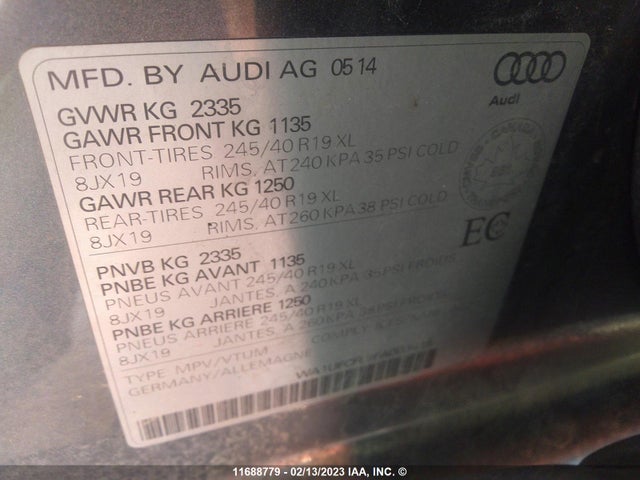 WA1UFCFL9FA003415 Audi A4 Allroad Premium Plus