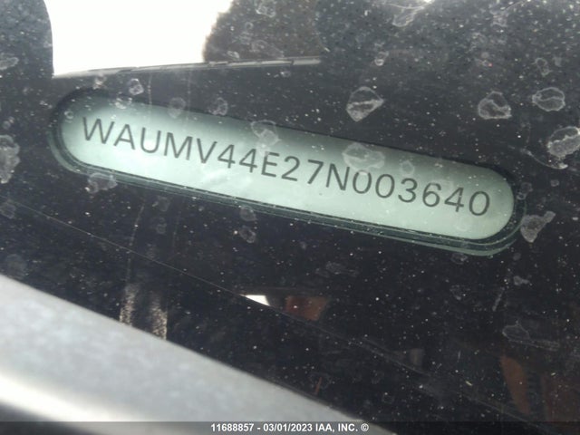 WAUMV44E27N003640 Audi A8 L Quattro