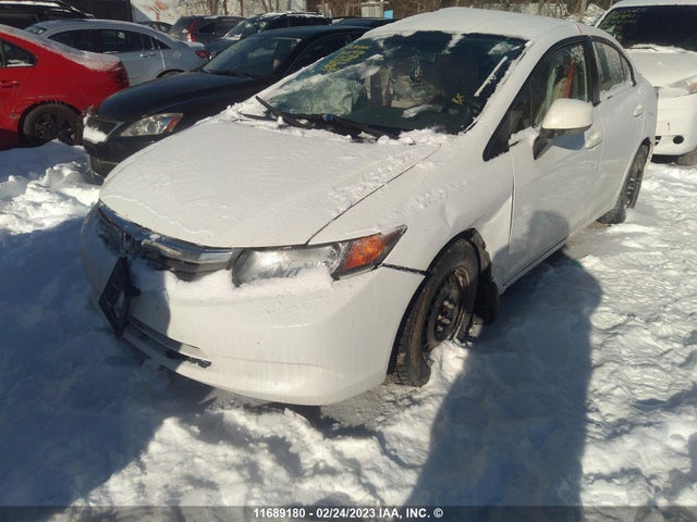 Honda Civic Lx 2012 2HGFB2F45CH041980 Image 2