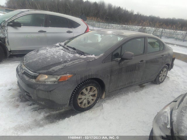 Honda Civic Lx 2012 2HGFB2F47CH051894 Image 2