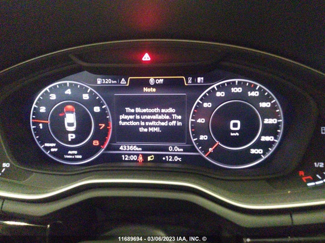 WAUENCF54KA074706 Audi A5 Premium Plus S-line