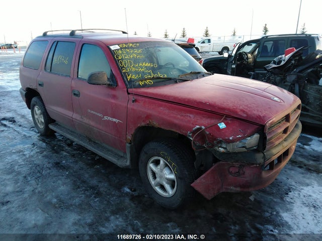Dodge DURANGO 2000 1B4HS28N0YF124977 zdjęcie główne